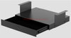 Under Desk Drawer For Desk, Standing Desk Drawer Attachment Under Desk Drawer Slide Out, Sheet Metal Office Drawers Under Desk Pull Out Undermount Drawer, Sliding Underdesk Drawer 