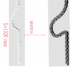 Magnetic Tank Chain，cable Management Chain， Keep Office Home Desk Clean