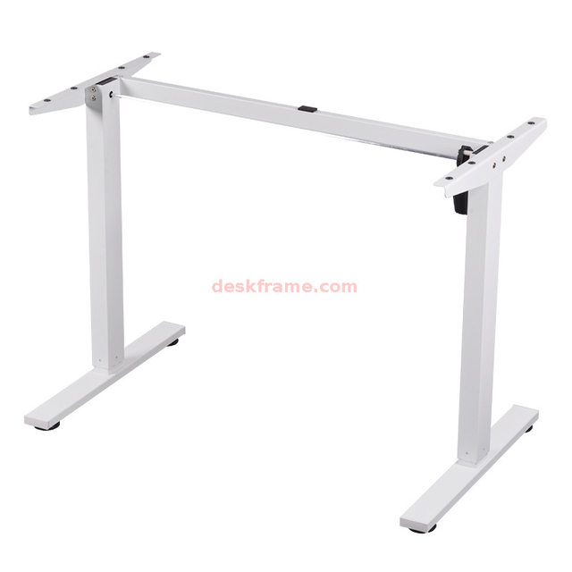 Single Motor Standing Desk Frame,Height-adjustable Desk Frame with Memory Controls, CE Certified, Height Adjustable, Table Legs, Ergonomic Standing Desk Base