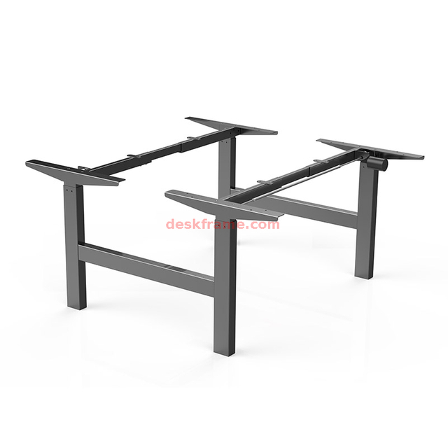 4 Leg Sit Stand Desk 2 Seats