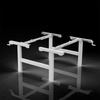 Adjustable Standing Workstation 2 Seats Hand Crank Drive