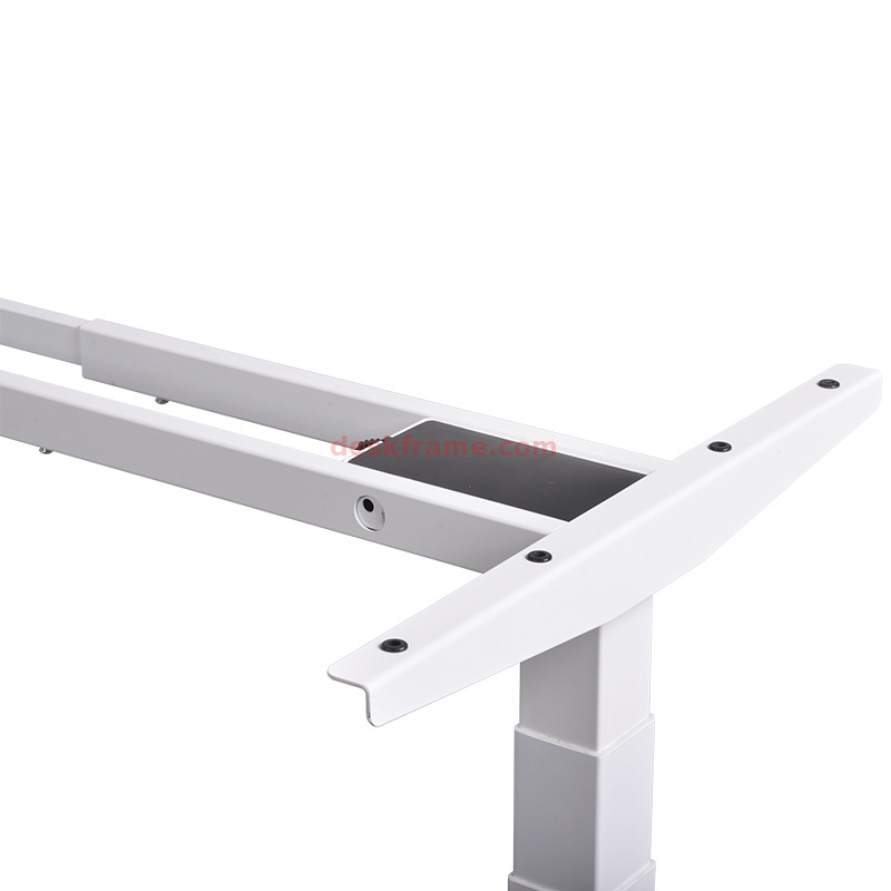  Dual Motor Electric Standing Desk, Adjustable Height Computer Desk, 4 Height Memory Settings, Sit Stand Up Desk for Home Office FRAME