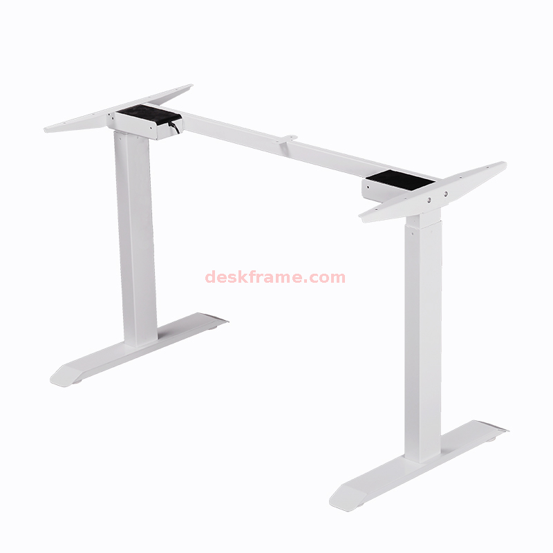  Dual Motor Adjustable Stand Up Desk , Standing Desk Electric Stand Up Desk Home Office Desk Computer Workstation Sit Stand Desk