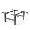 Adjustable Standing Workstation 2 Seats Hand Crank Drive