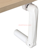Manual Standing Desk Adjustable Height，Hand- Crank Stand Up Desk, Sit Stand Desk with Frame & Desktop, Study Desk