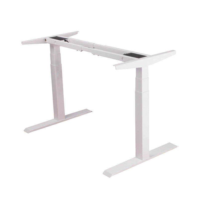 Dual Motor 3 Stage Square Lifting Column Desk Frame