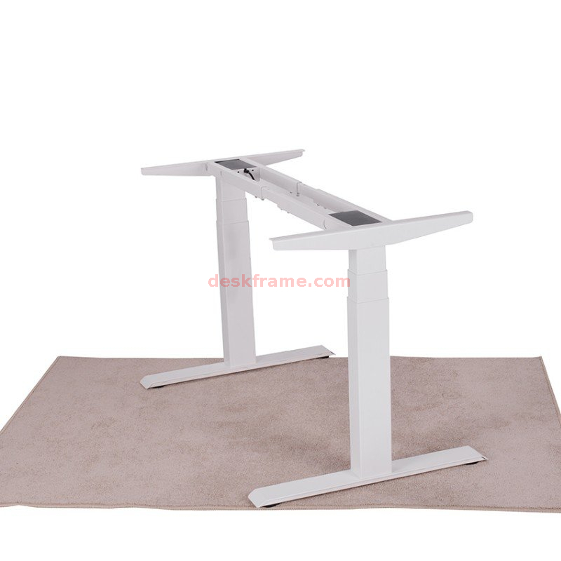 Dual Motor 3 Stages Electric Standing Desk Height Adjustable Desk Electric Stand Up Desk Sit Stand Desk