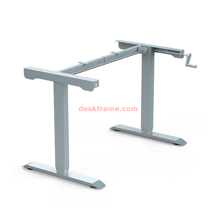 Hand Crank Standing Desk Frame