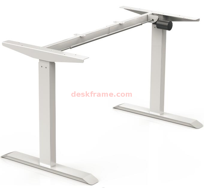  Electric Standing Desk- Height Adjustable Stand Up Desk, Sit To Stand Desk with Wheels for Home Office & Computer Workstation