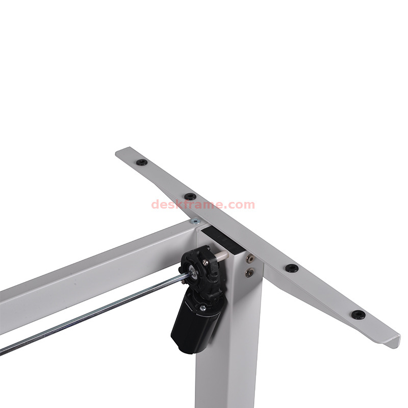 Single Motor Standing Desk Frame,Height-adjustable Desk Frame with Memory Controls, CE Certified, Height Adjustable, Table Legs, Ergonomic Standing Desk Base
