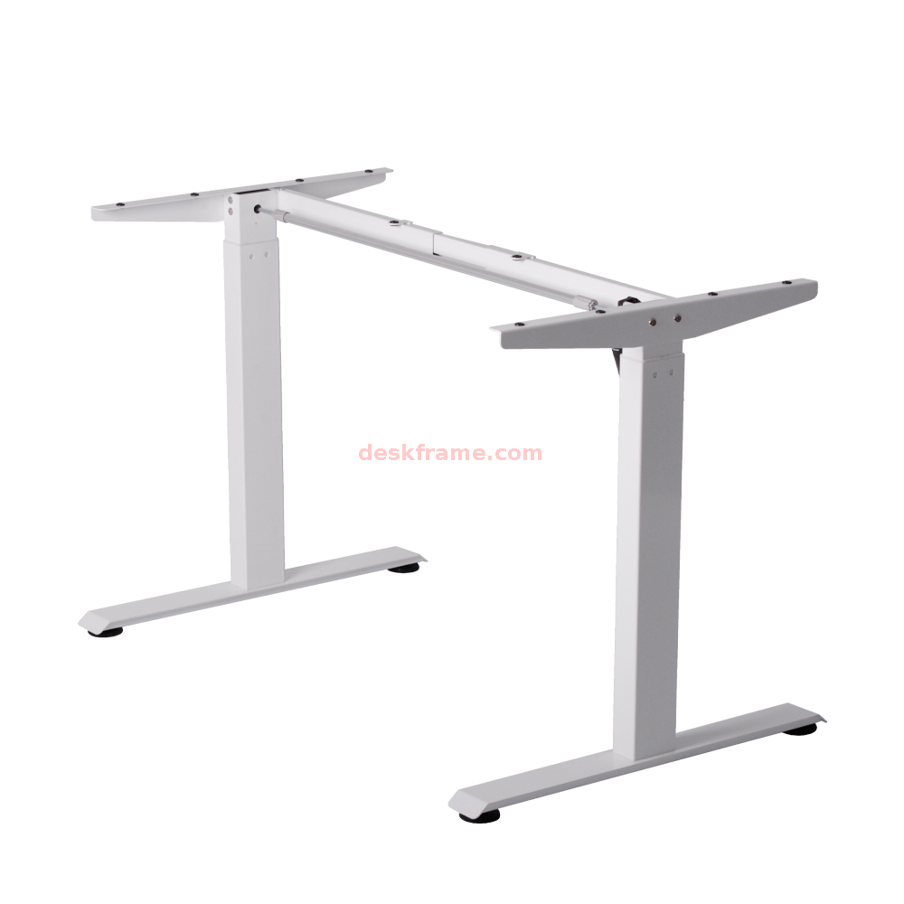 Electric Height Adjustable Standing Desk Sit Stand Up Desk Home Office Computer Desk Memory Preset 