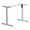  Electric Height Adjustable Standing Desk Frame Sit-Stand Desk Frame for Home Office, Sloped Ergonomic Front Edge, Stable T-Style Legs, Easy Assembly 