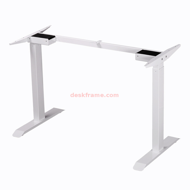  Dual Motor Adjustable Stand Up Desk , Standing Desk Electric Stand Up Desk Home Office Desk Computer Workstation Sit Stand Desk