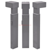 Electric Lifting Column, Two Sections, Rectangle Three Colors，standing Desk Column