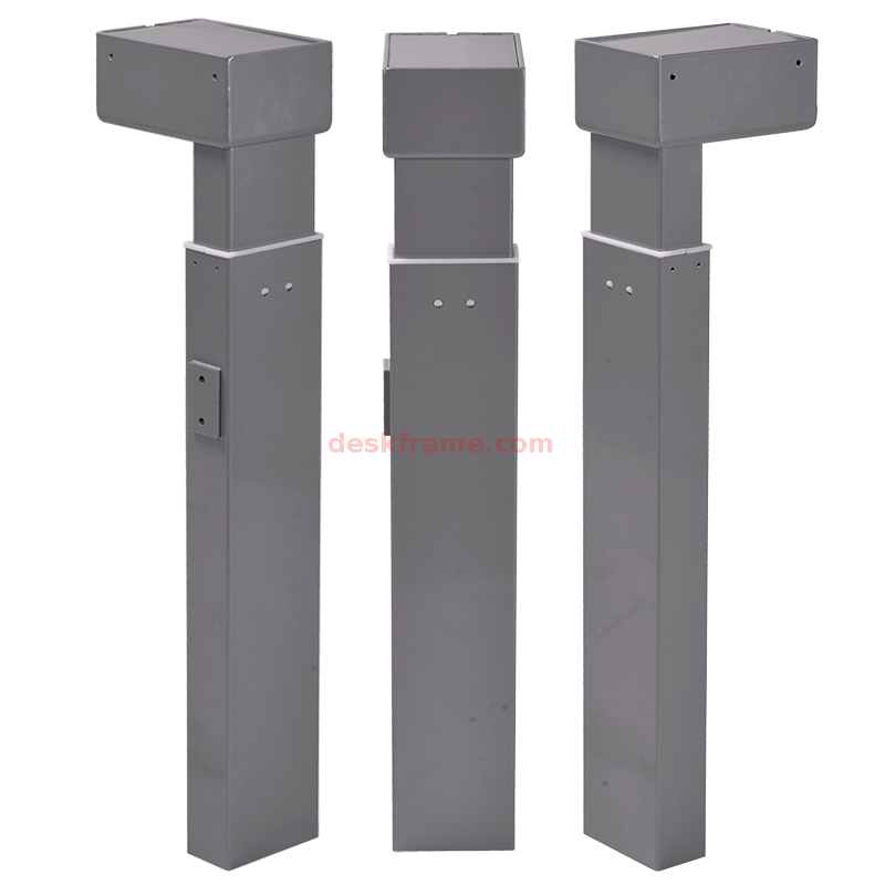 Electric Lifting Column, Two Sections, Rectangle Three Colors，standing Desk Column