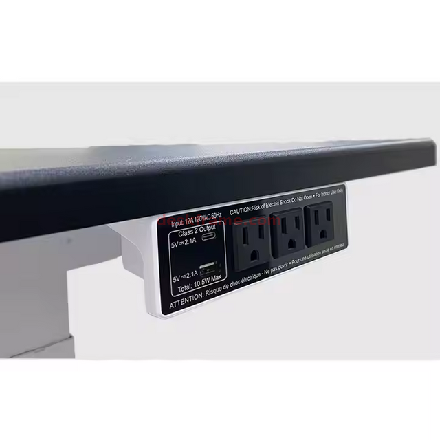 Type C USB Power Socket Standing Desk AC Power Socket