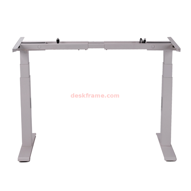 Dual Motor 3 Stages Electric Standing Desk Height Adjustable Desk Electric Stand Up Desk Sit Stand Desk