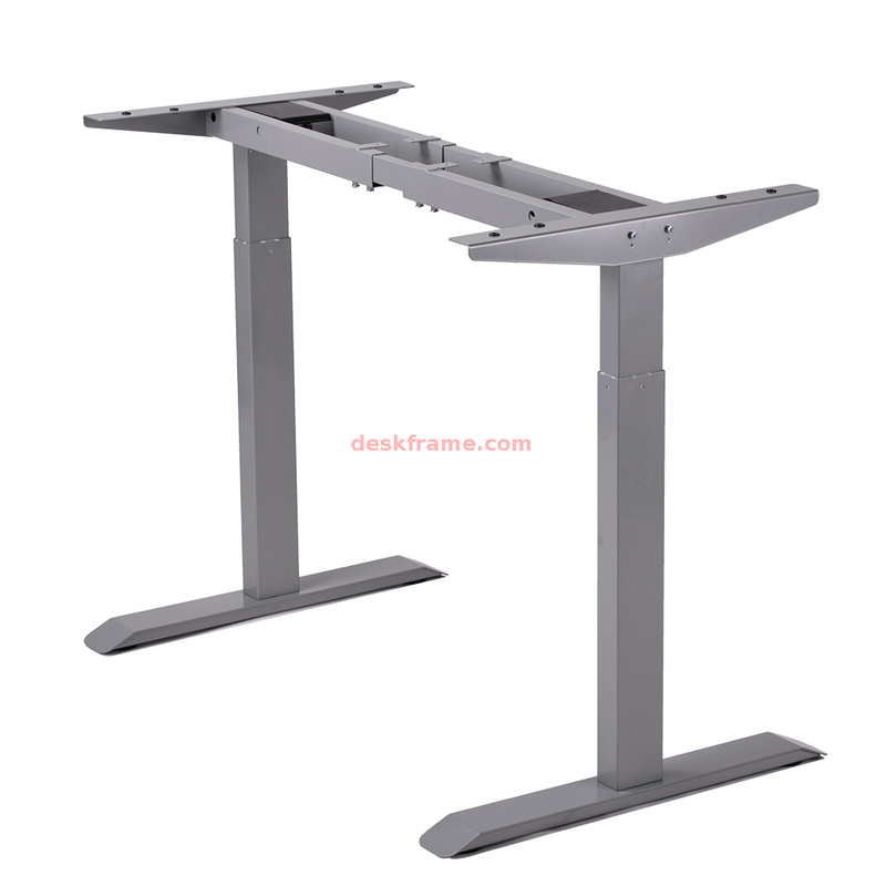 Electric Standing Desk Frame Dual Motor 2 Stage