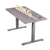  Dual Motor Electric Standing Desk, Adjustable Height Computer Desk, 4 Height Memory Settings, Sit Stand Up Desk for Home Office