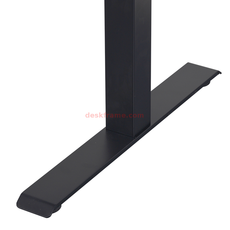 L-Shaped Electric Standing Desk With Three Motors Height Adjustable 