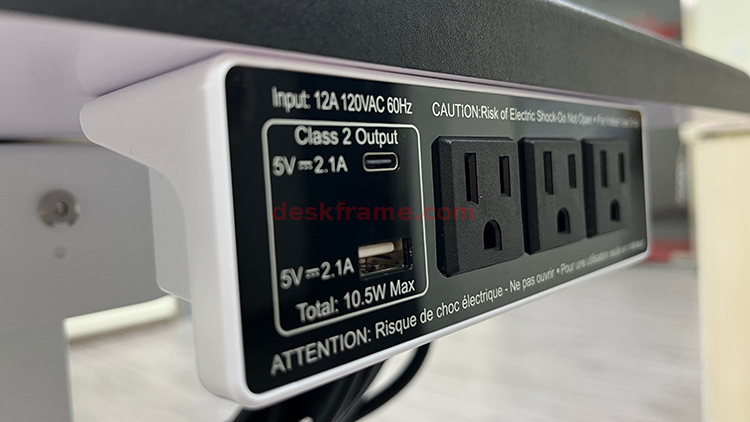 Surge Protector Power Strip - Widely Outlets USB Ports , Wall Mount, Desk USB Charging Station，power Socket under Desk