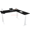 L-Shaped Electric Standing Desk with Triple Motor Height Adjustable 