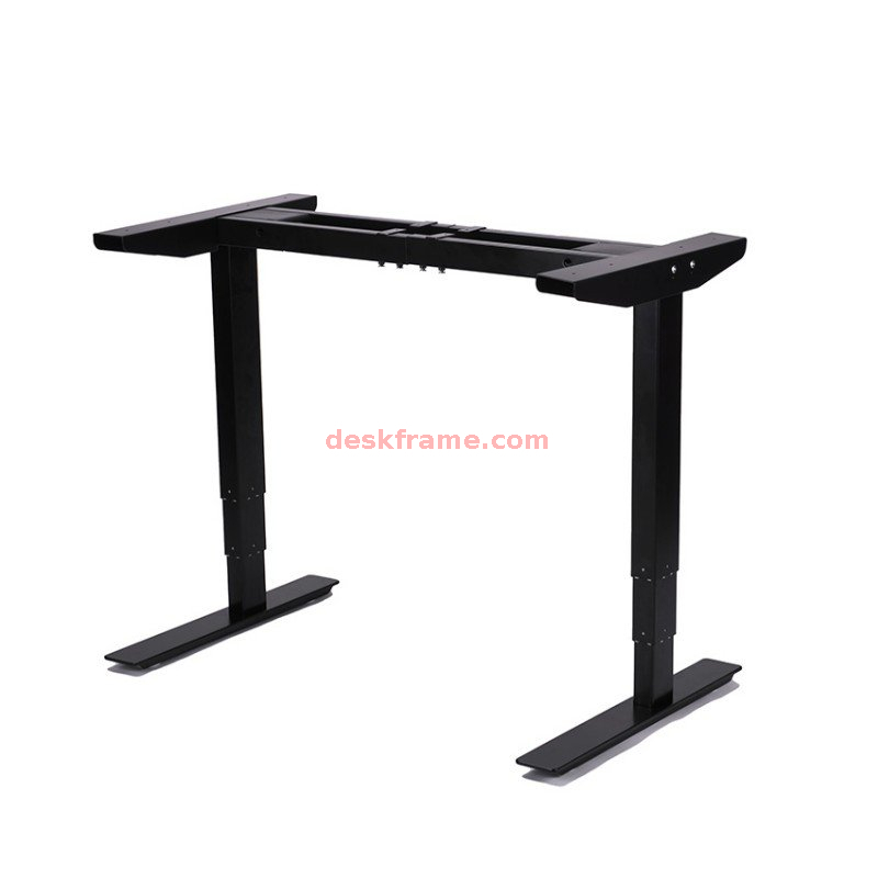 Sit Stand Desk Frame Dual Motor 3 Stage