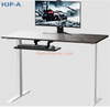 Under Desk Keyboard Tray,One Knob Control, Undermount Sliding Computer Keyboard and Mouse Tray with Wrist Rest,Adjustable Height