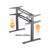  Dual Motor Electric Standing Desk, Adjustable Height Computer Desk, 4 Height Memory Settings, Sit Stand Up Desk for Home Office