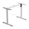  Electric Height Adjustable Standing Desk Frame Sit-Stand Desk Frame for Home Office, Sloped Ergonomic Front Edge, Stable T-Style Legs, Easy Assembly 