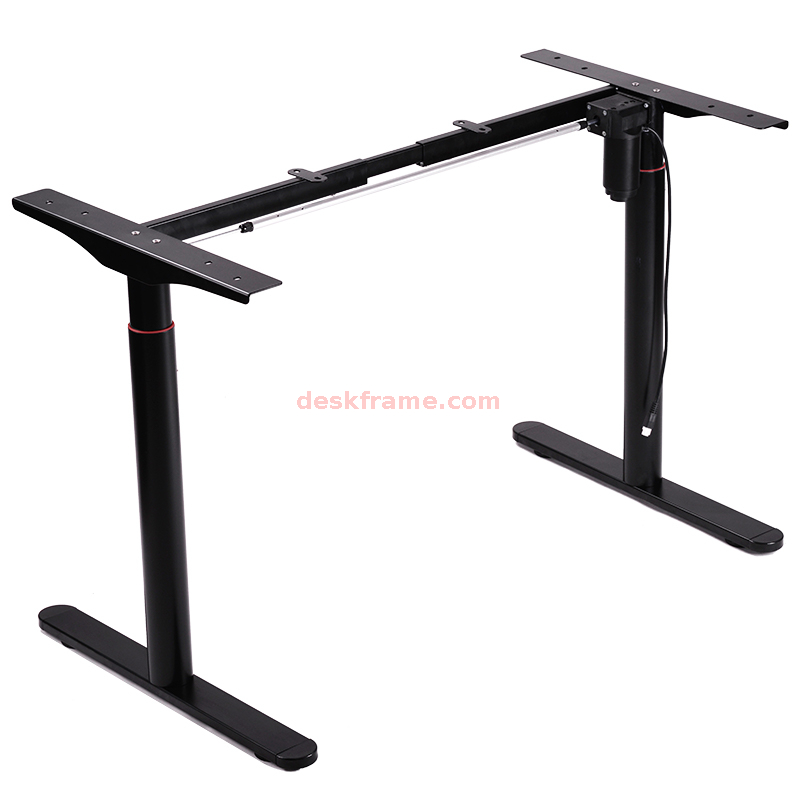 Standing Desk, Electric Stand Up Height Adjustable Home Office Table, Sit Stand Desk with Splice Board，round