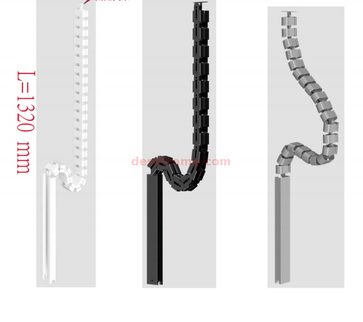 Magnetic Box Tank Chain,cable Management,Keep The Table Clean