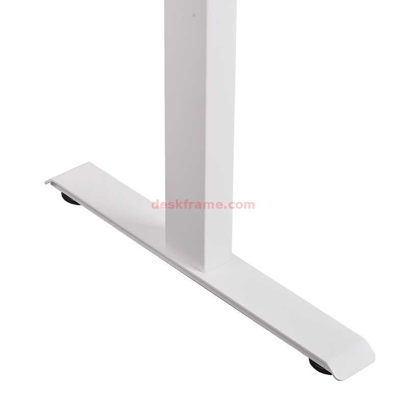 Single Brushless Motor Electric Height Adjustable Standing Desk Sit Stand Up Desk Home Office Computer Desk Memory Preset 