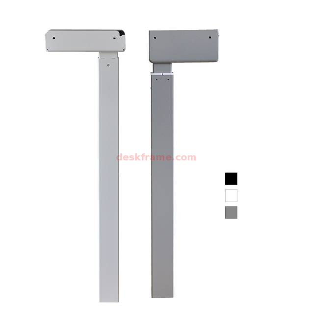Electric Lifting Column, Two Sections, Rectangle Three Colors，standing Desk Column