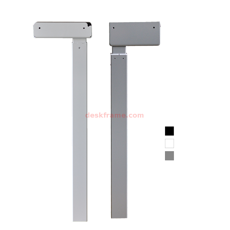 Electric Lifting Column, Two Sections, Rectangle Three Colors，standing Desk Column