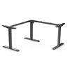 L Shaped Standing Desk 3 Legs 90 Angel