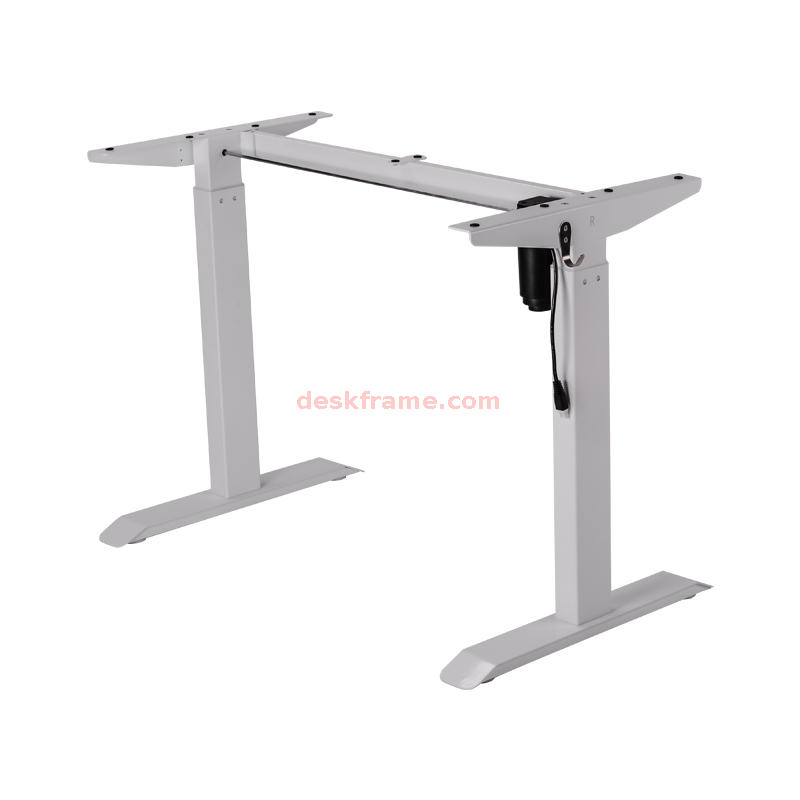 Height Adjustable Large Desk , Sit Stand Table, Writing Computer Desk for Home, Office, Workstation