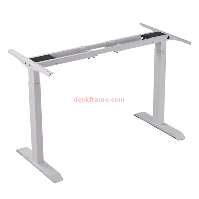 Height Adjustable Table Frame Dual Motor 2 Stage