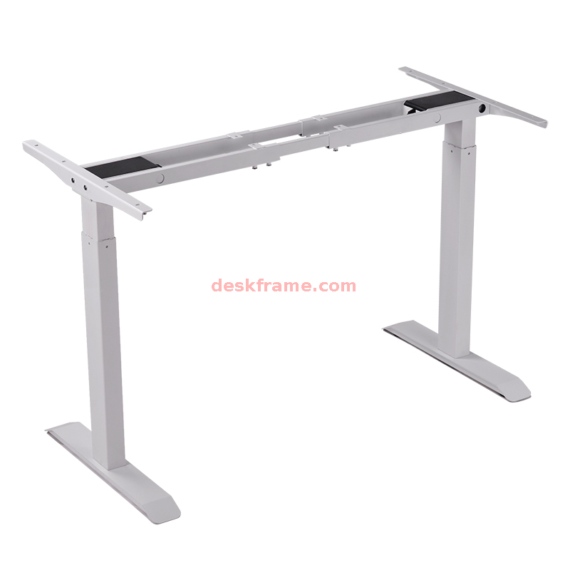 Height Adjustable Table Frame Dual Motor 2 Stage