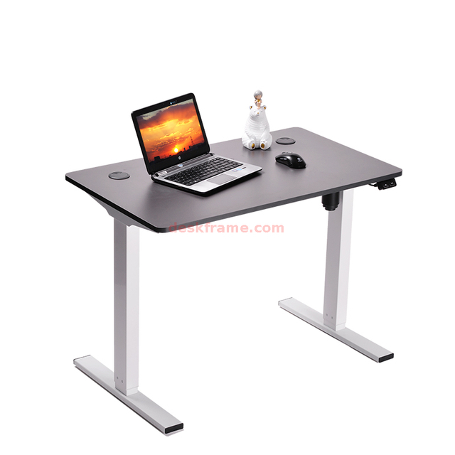 Single Motor Height Adjustable Desk,office Home Desk,Electric Sit Stand Desk