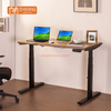 Electric Standing Desk Adjustable Height, 4 Memory Height Settings, Headphone Hook, Cable Manager, Sit Stand Up Desk for Home Office & Computer Workstation