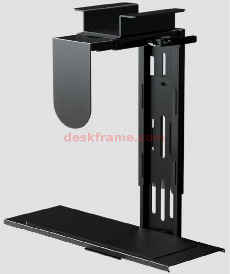 Computer Tower Stand, CPU Holder Cart Under Desk PC Standing Table Home Office Gaming Accessories ，host bracket