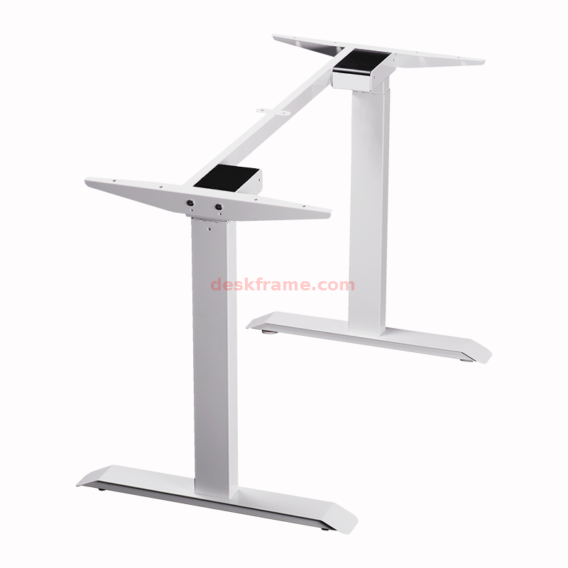  Dual Motor Adjustable Stand Up Desk , Standing Desk Electric Stand Up Desk Home Office Desk Computer Workstation Sit Stand Desk